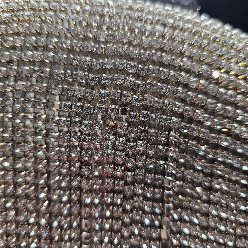 Olga Berg Crystal Fringe Purse - Picture 3 of 5